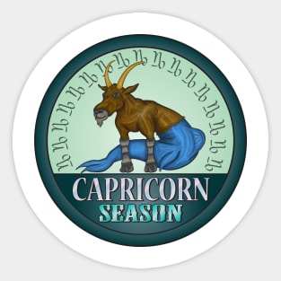 Capricorn Season Sticker